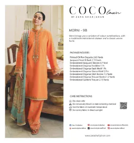 09B -MORNI -  COCO LAWN UNSTITCHED 24