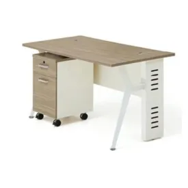 1.4 Metre Top Office Desk-Brown