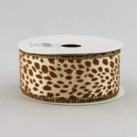 1.5" Cheetah Spots Ribbon (10 Yards)