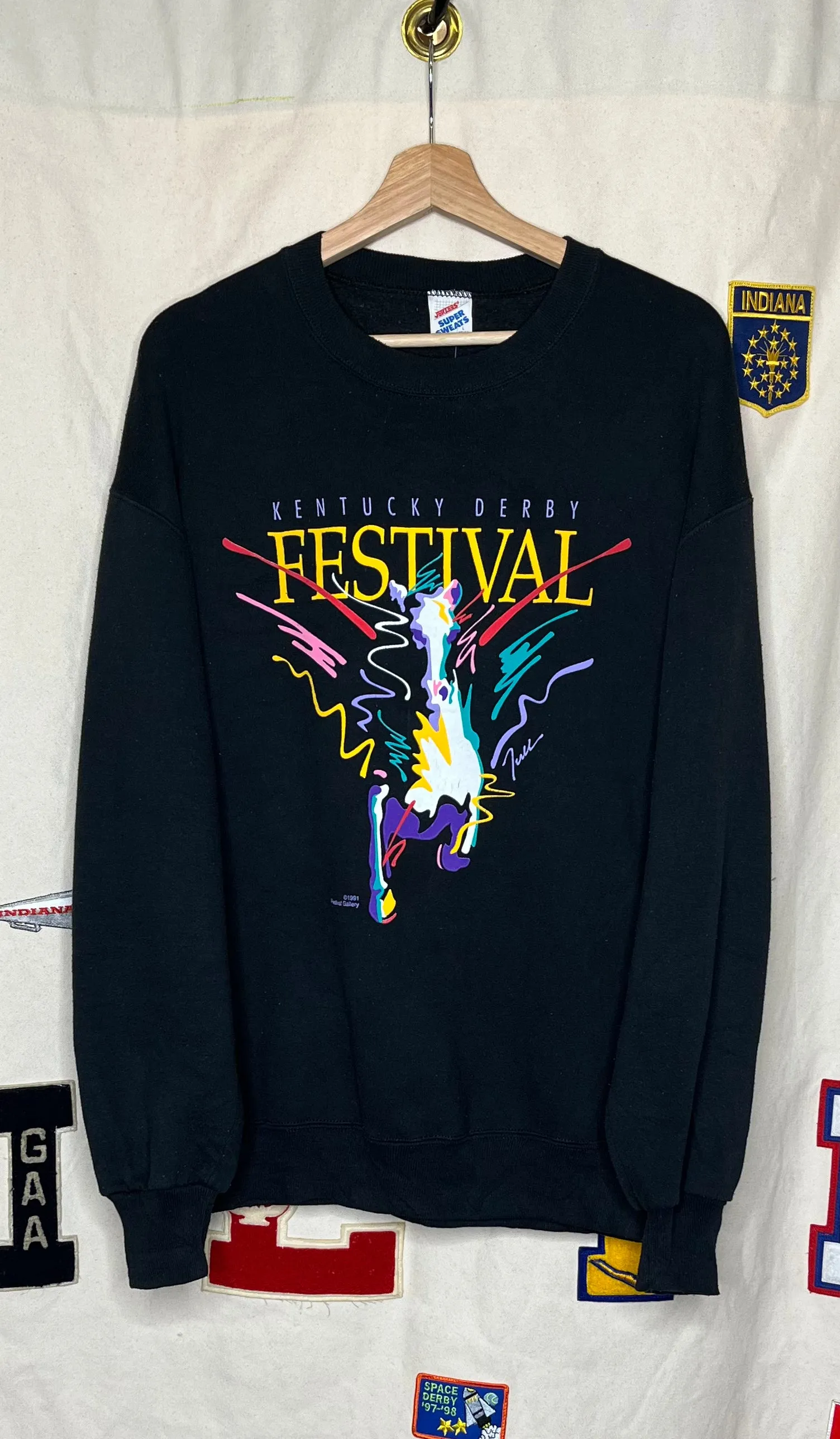 1991 Kentucky Derby Festival Crewneck: L