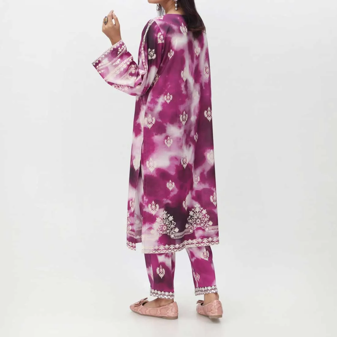 2PC- Embroidered Lawn Suit PS4092