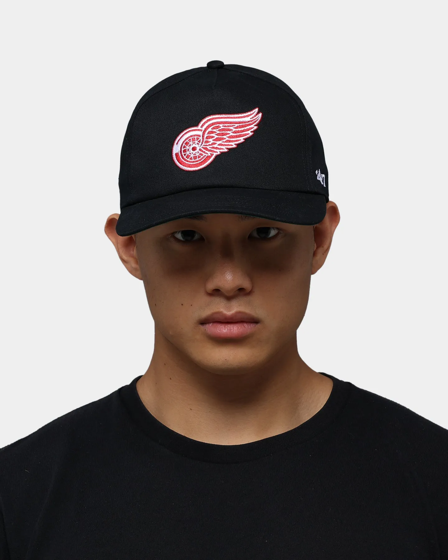 47 Brand Detroit Red Wings Nantasket Snapback Black