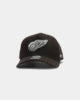 47 Brand Detroit Red Wings Replica MVP DT Snapback Black/White