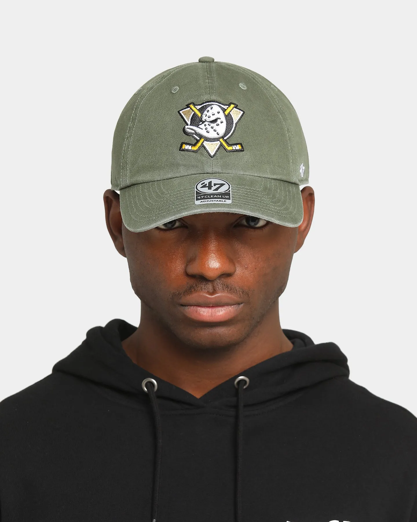 47 Brand Ducks Clean Up Strapback Moss