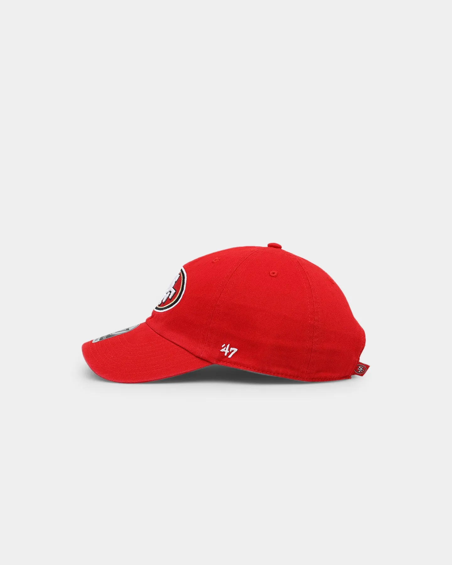 47 Brand Kids' San Francisco 49ers 47 Clean Up Strapback Red