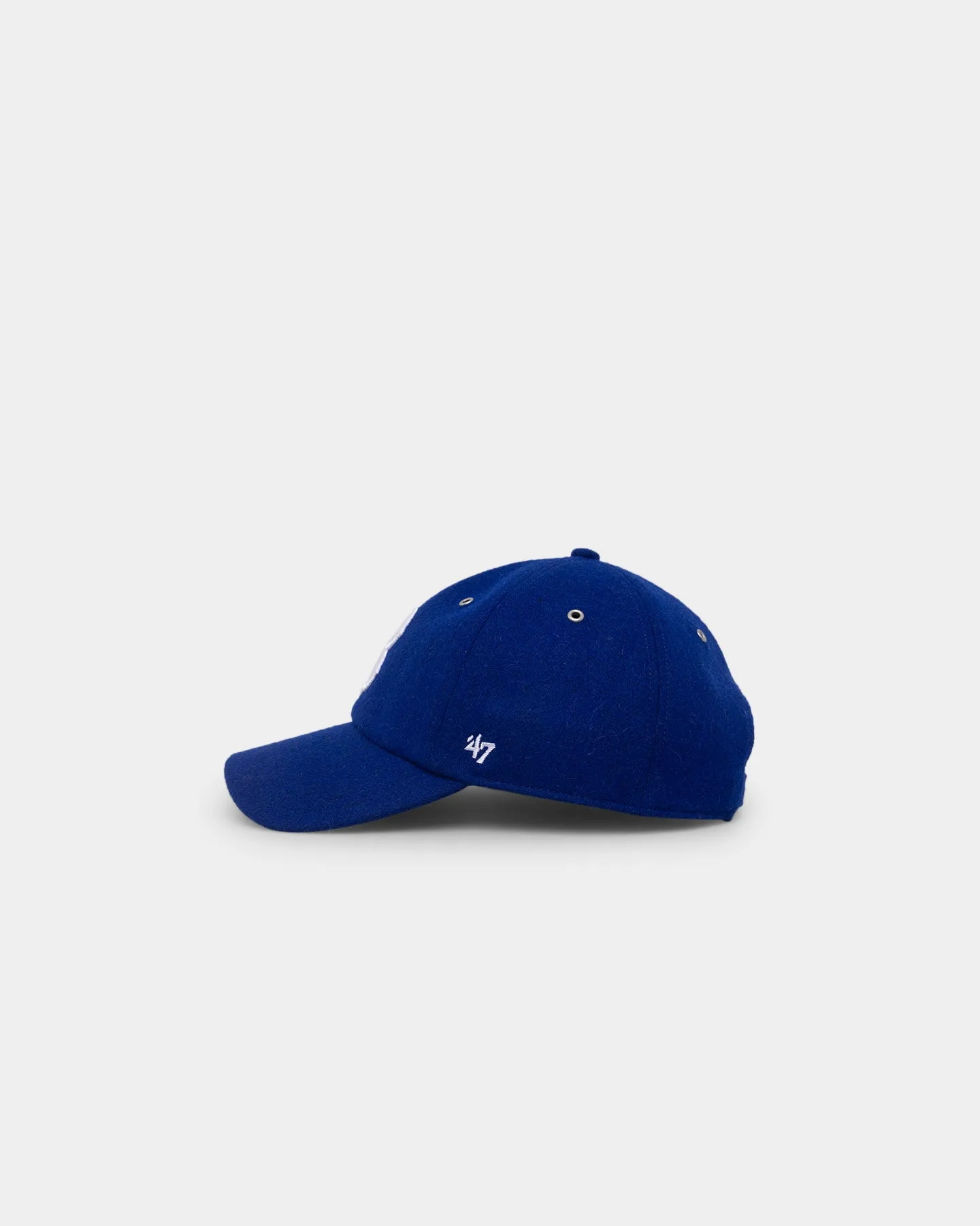 47 Brand Los Angeles Dodgers Wooly '47 Clean Up Strapback Royal