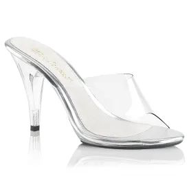 4" Vanity  Clear Heel (CARESS-401)