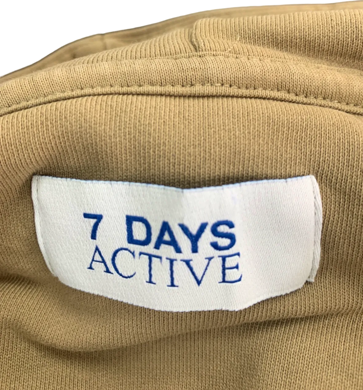 7 Days Active Brown Hoodie Medium