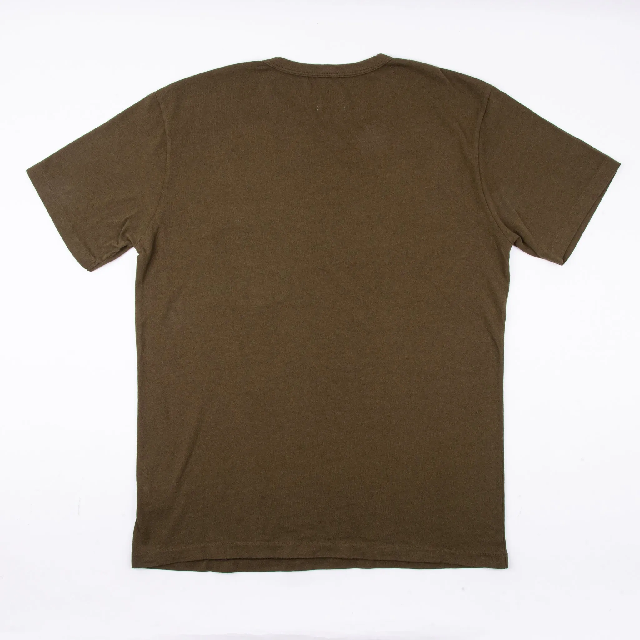 9 oz Pocket Tee | Olive | Freenote Cloth