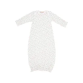 Adorable Everyday Gown - Port Royal Rosebud with Worth Avenue White