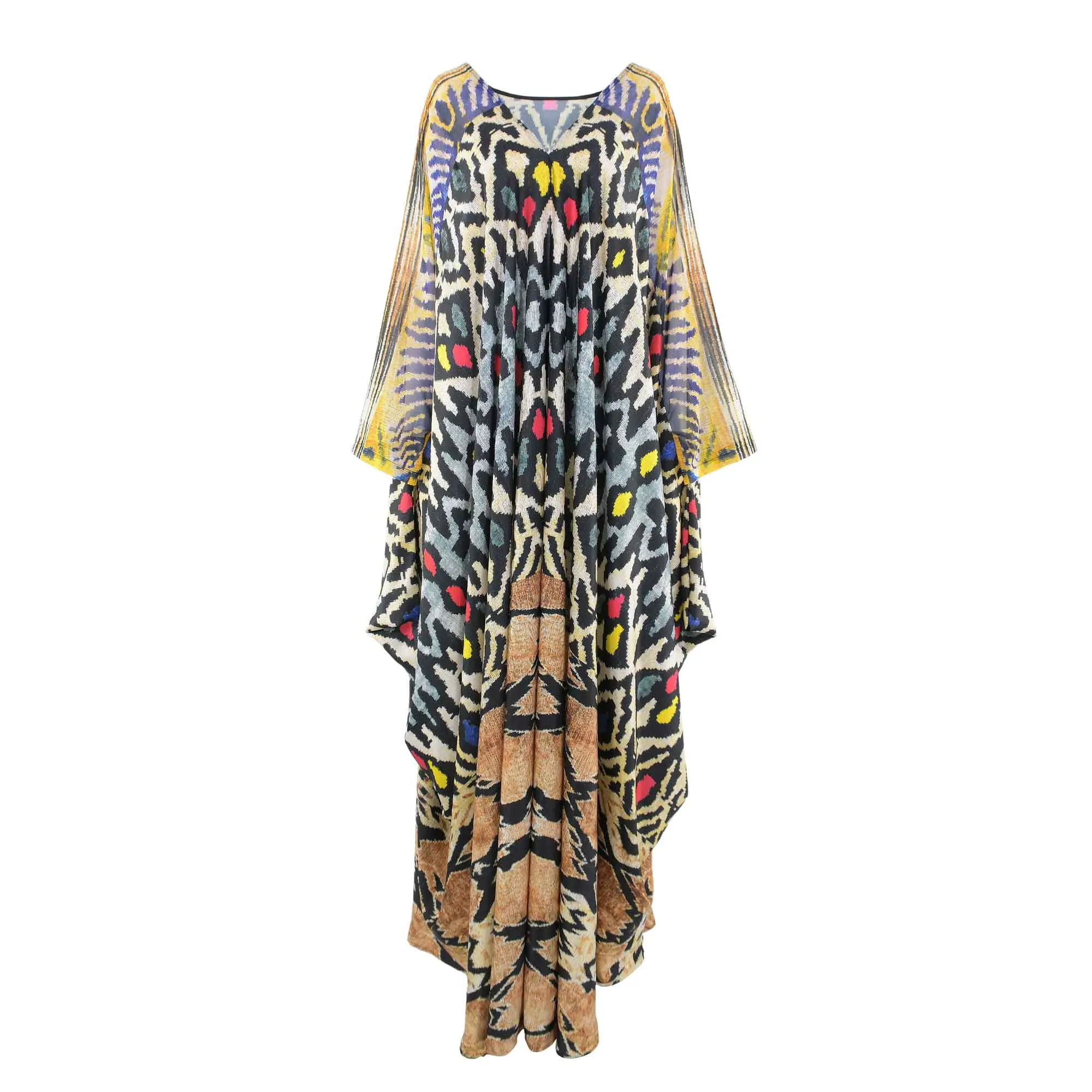 Afroditi Hera Multi-Color Kaftan