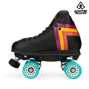 Antik SkyHawk Indoor Roller Skates - Black