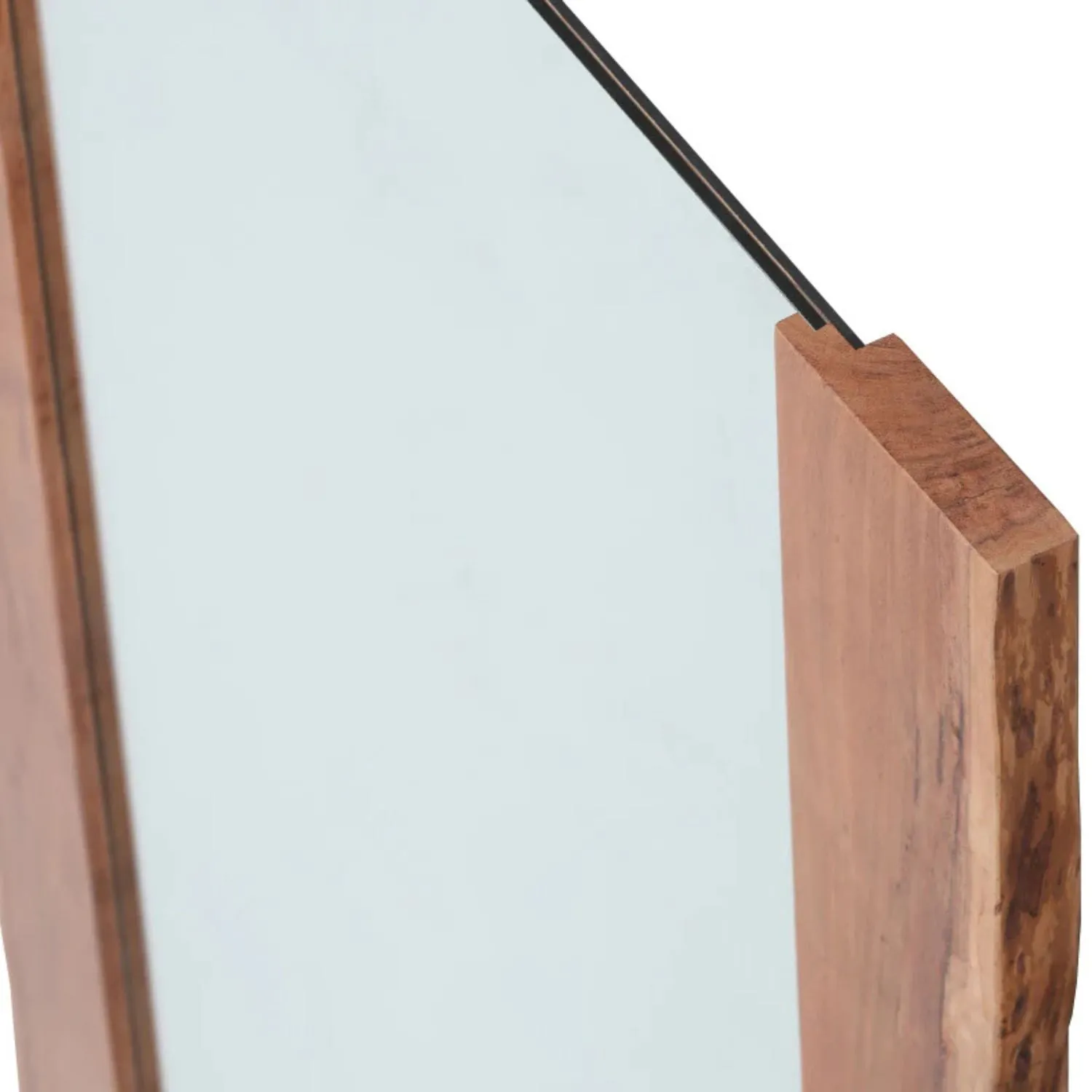 Aquila Rectangle Wood Mirror