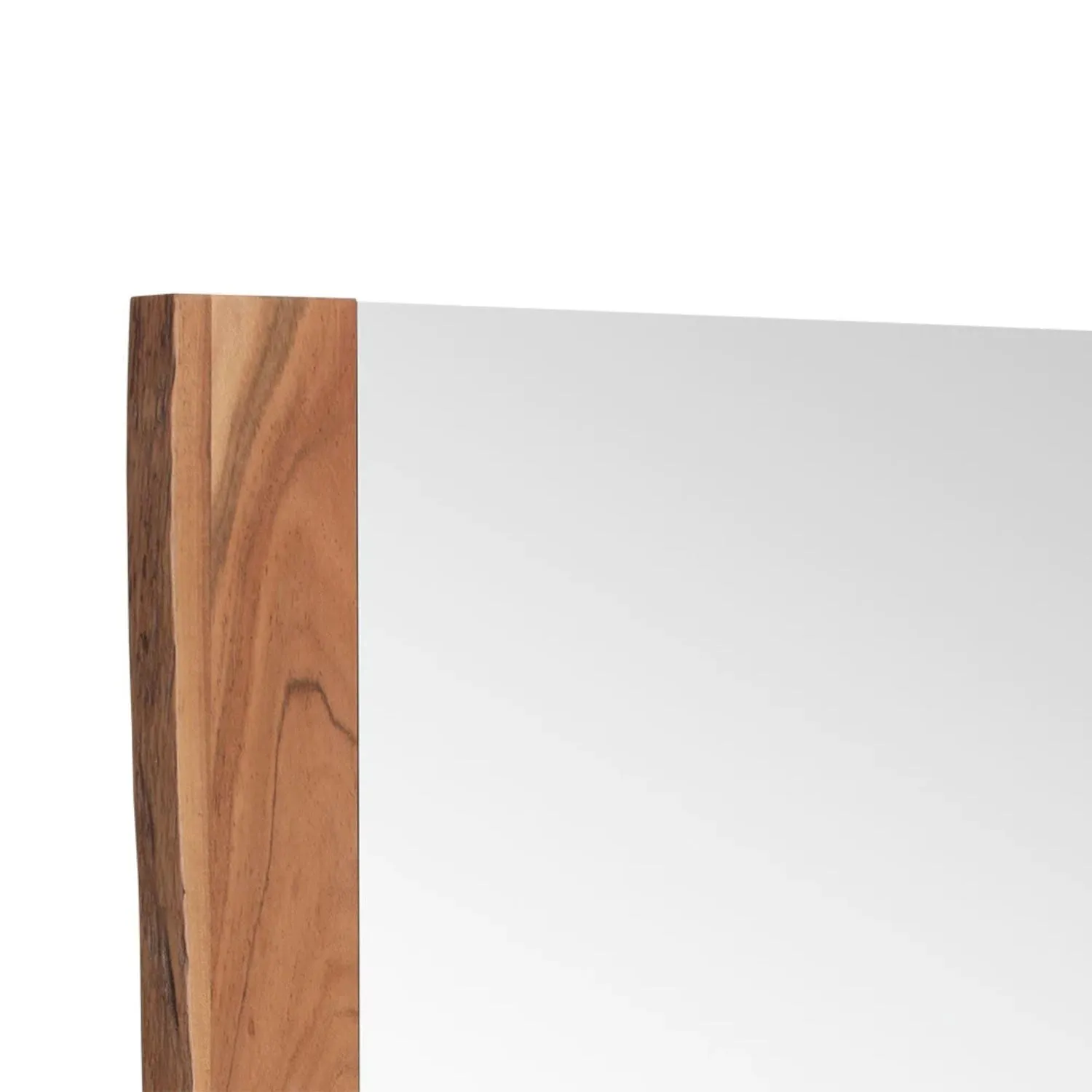 Aquila Rectangle Wood Mirror