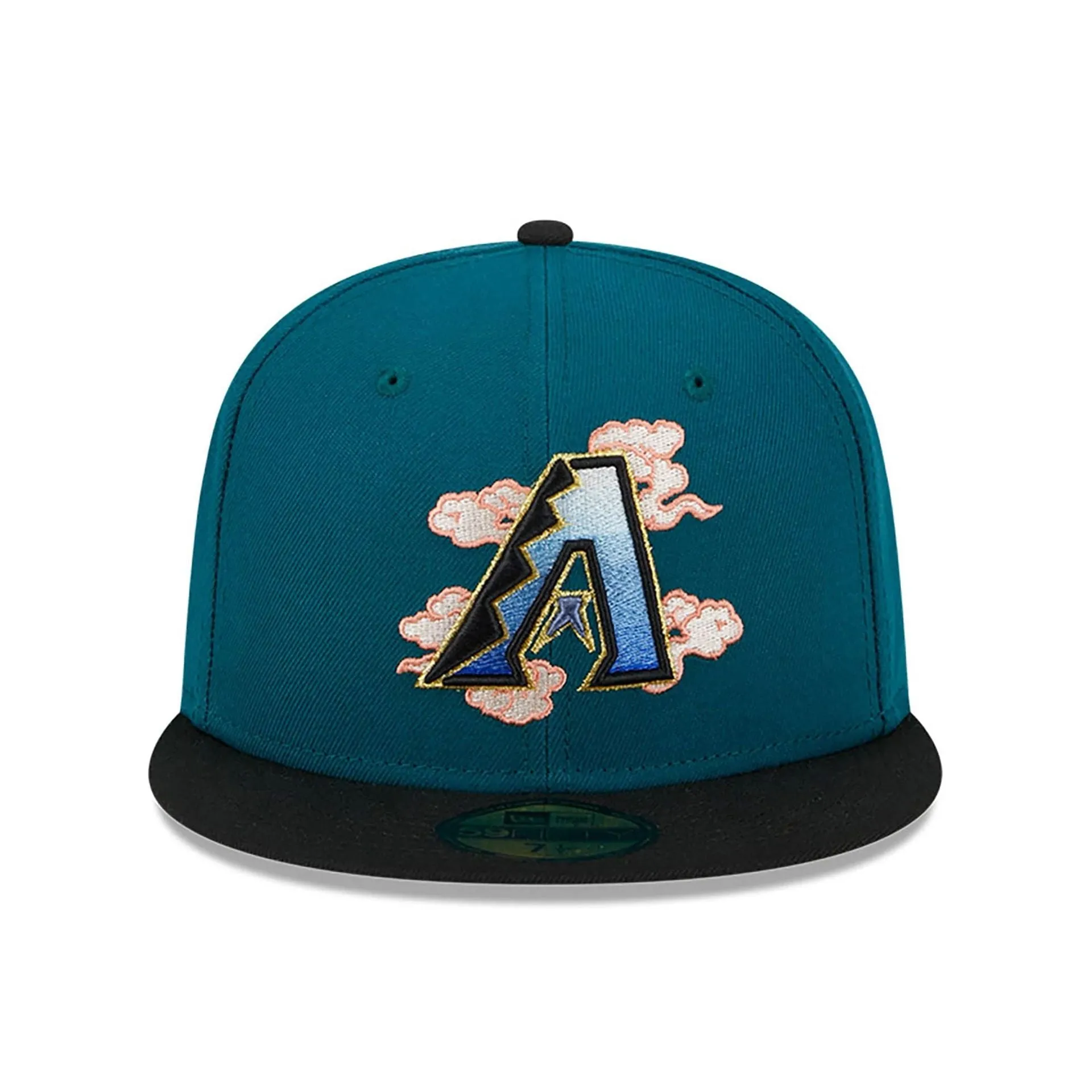 Arizona Diamondbacks Cloud Spiral Dark Green 59FIFTY Fitted Cap