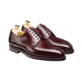 Premium Ascott 2 Cordovan Leather Derby Shoes in Rich Burgundy