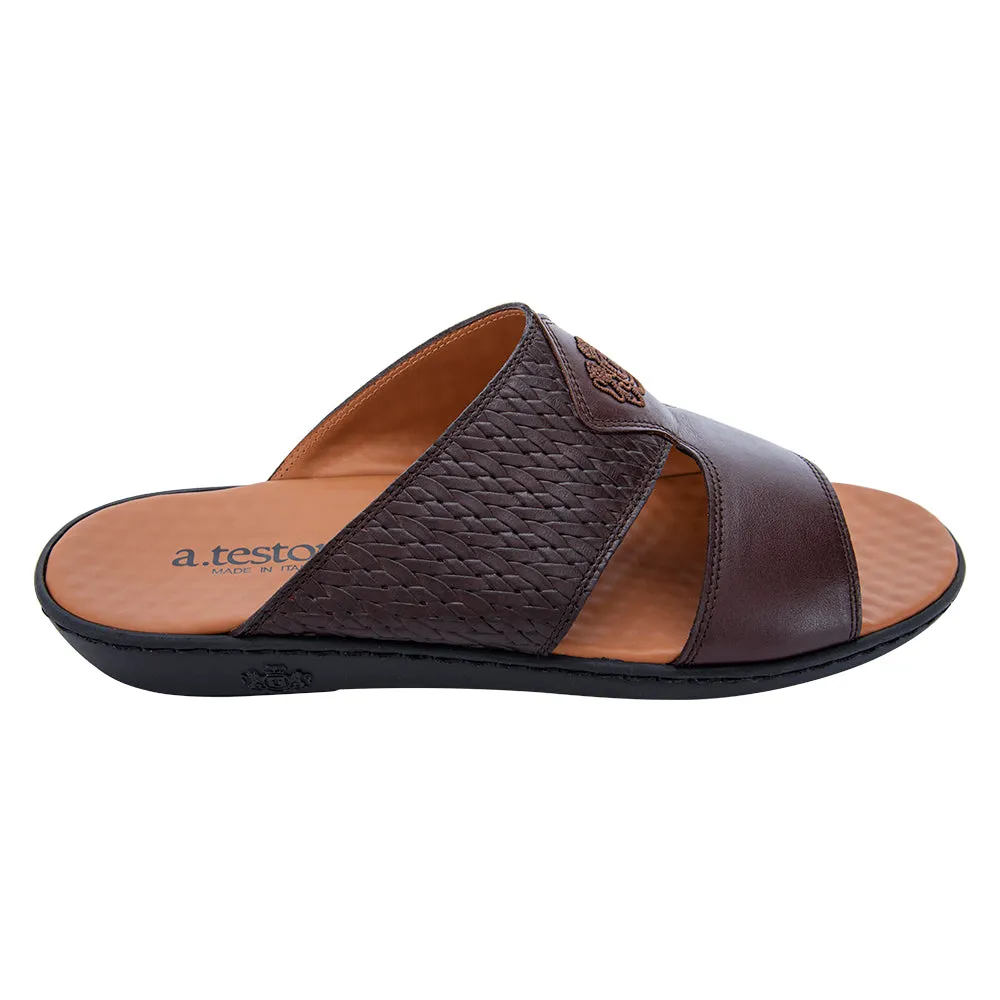 A.Testoni Sandal Dark Brown