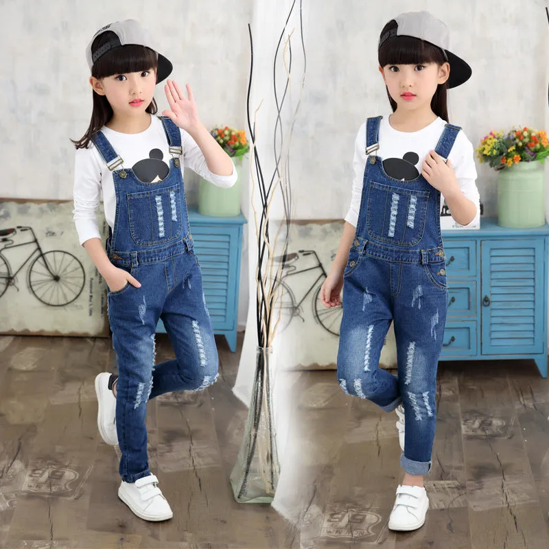 Baby Denim Overall,Toddler Little Soft Cute Jean Jumper 100% Cotton