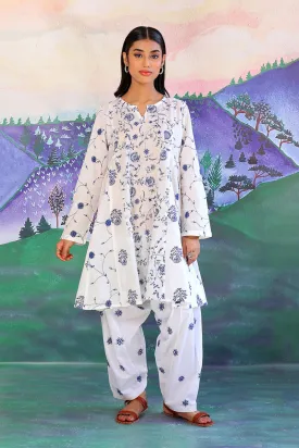 Bahar Embroidered Kurta