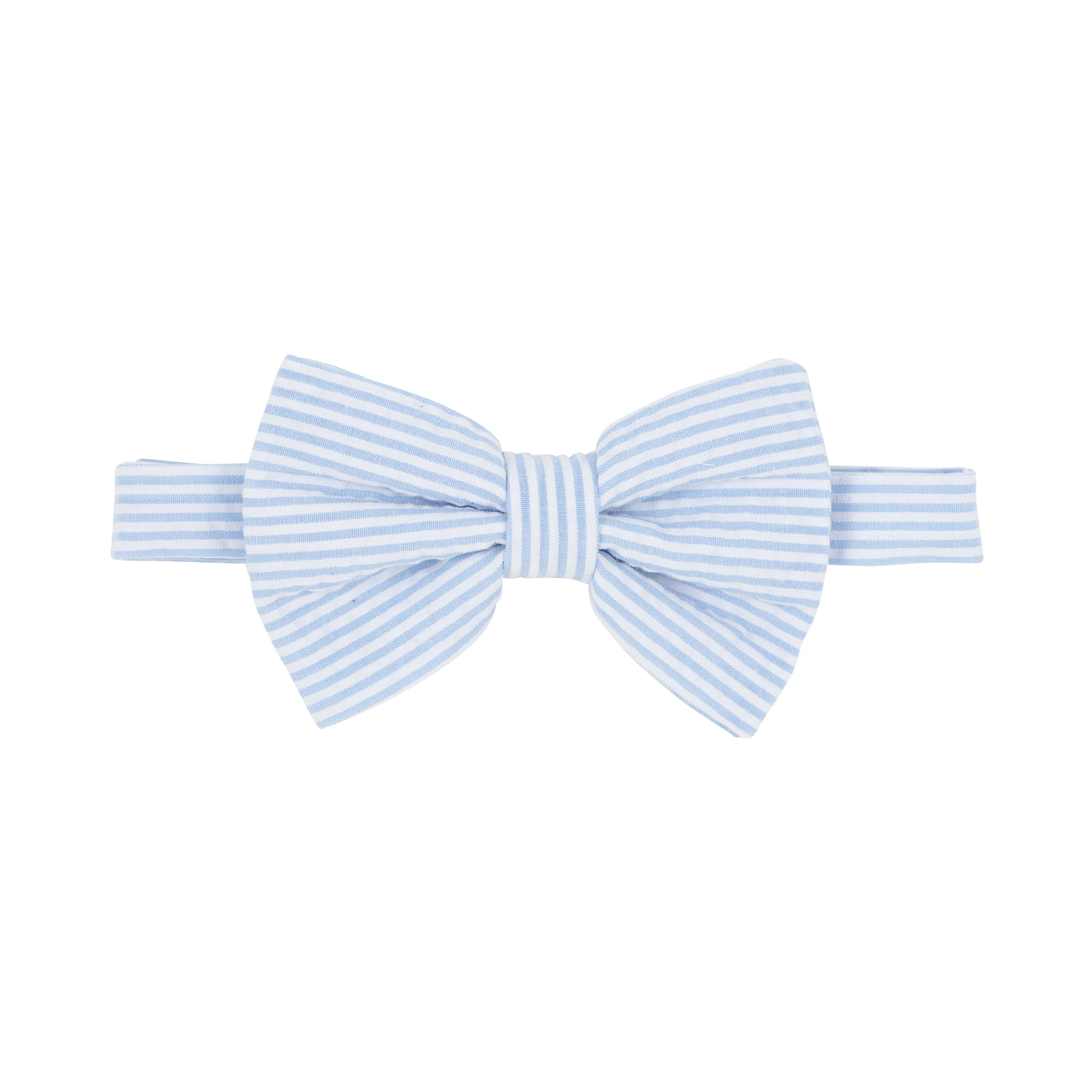 Baylor Bowtie - Breakers Blue Seersucker