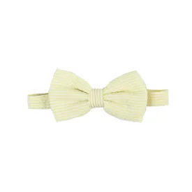 Baylor Bowtie - Seaside Sunny Yellow Seersucker