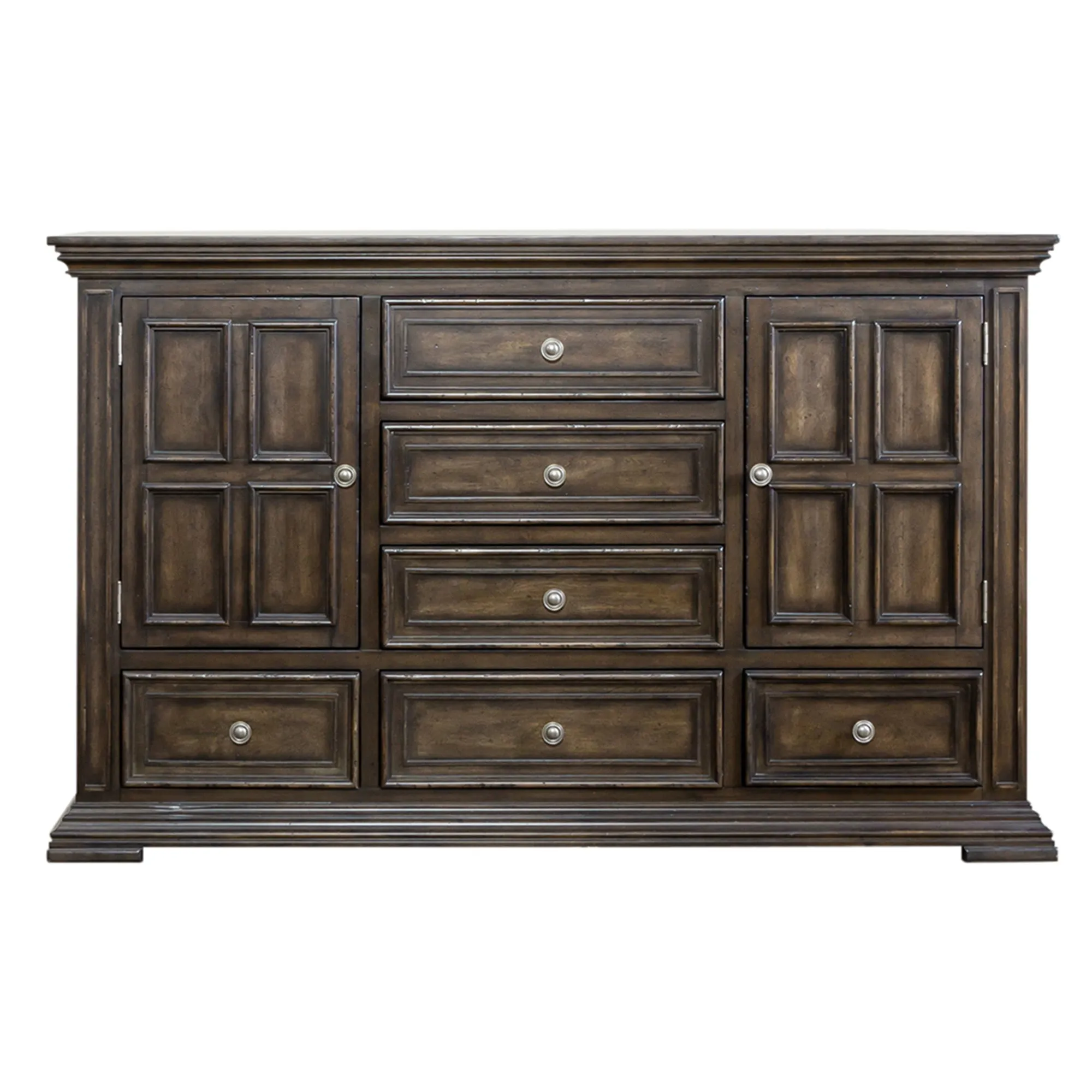 Big Valley 361-BR31 2 Door 6 Drawer Dresser