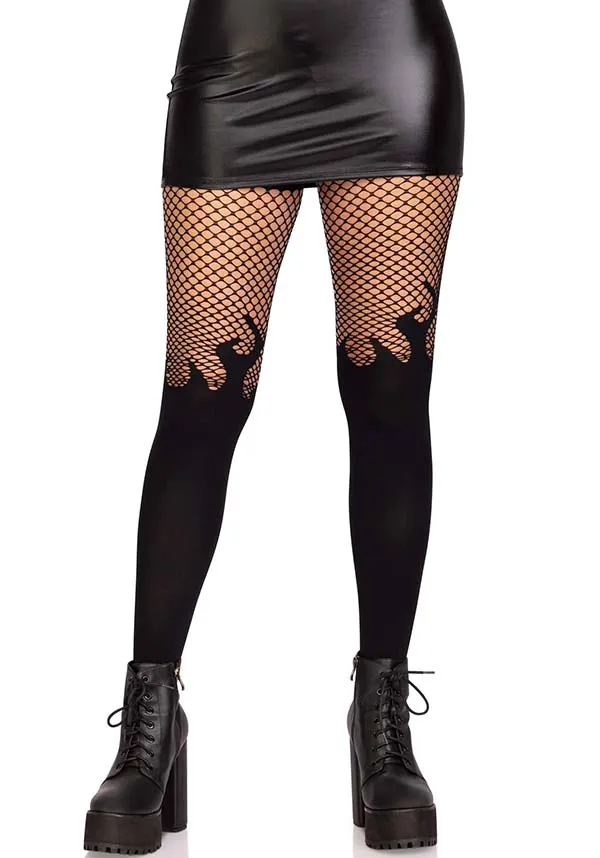 Blaze Opaque [Black] | TIGHTS