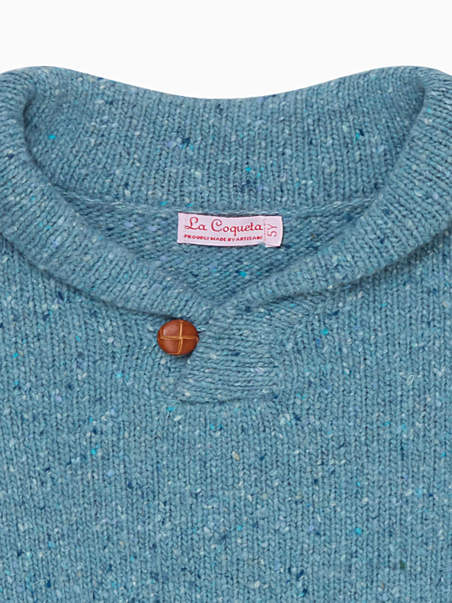 Blue Goyo Merino Boy Jumper