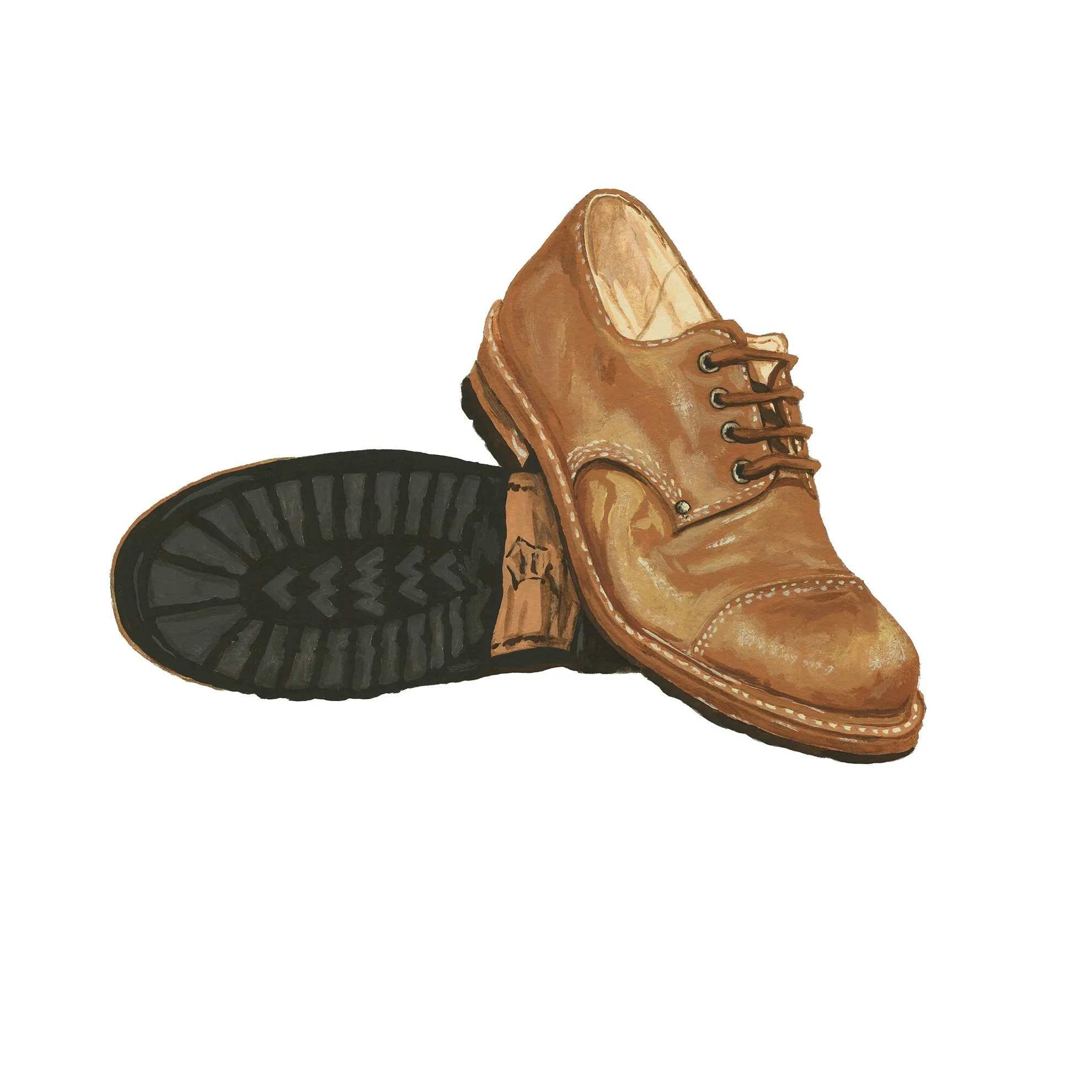 Bootlegger's Cap-Toe Shoe