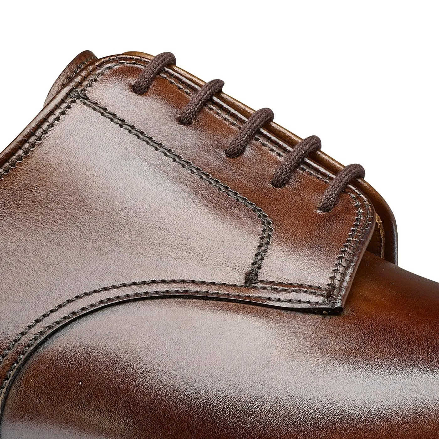 Bristol 3 Dark Brown Burnished Calf