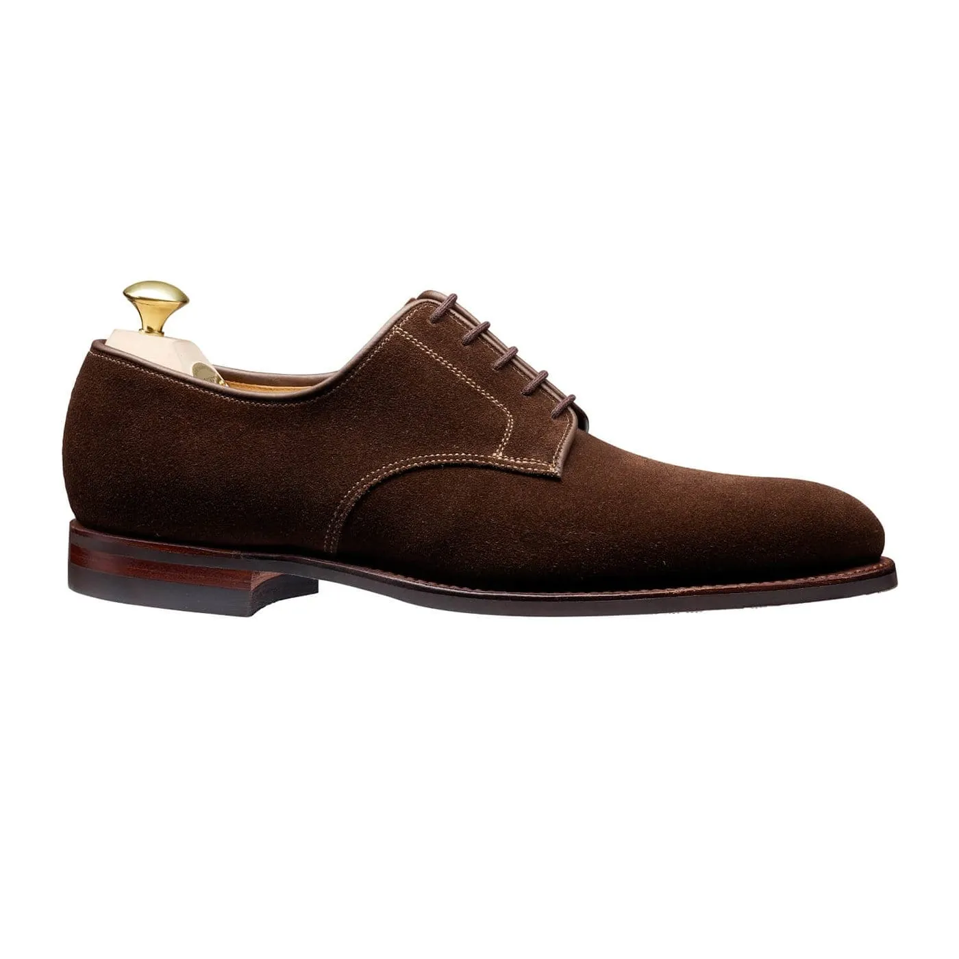 Bristol 3 Dark Brown Suede