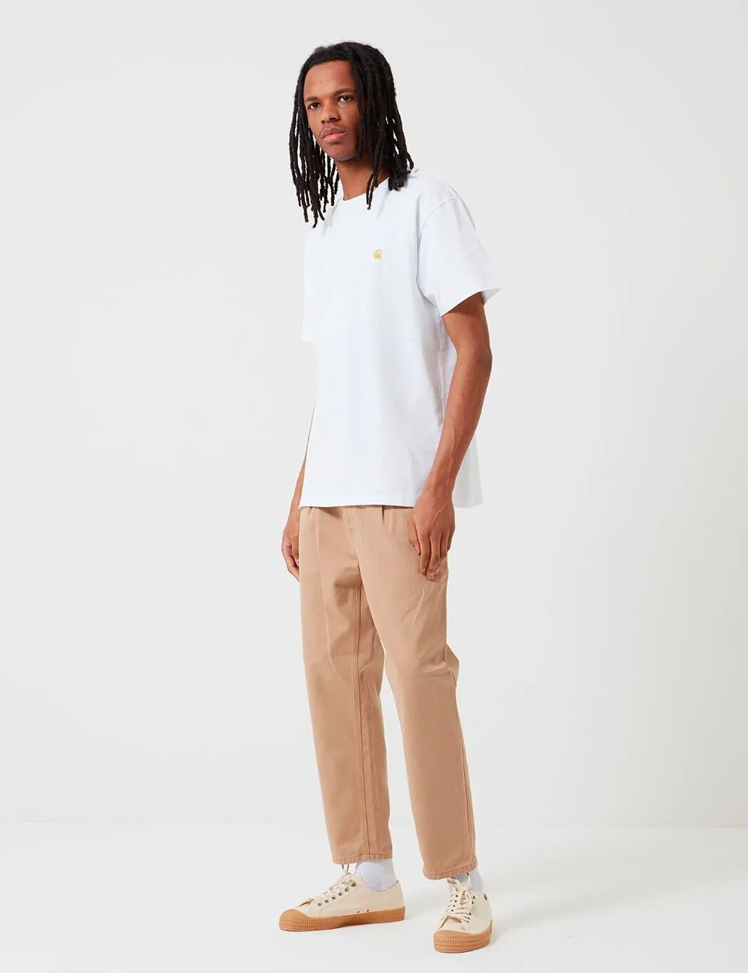 Carhartt-WIP Abbott Pant 'Millington Twill' (Tapered Fit) - Dusty Hamilton Brown