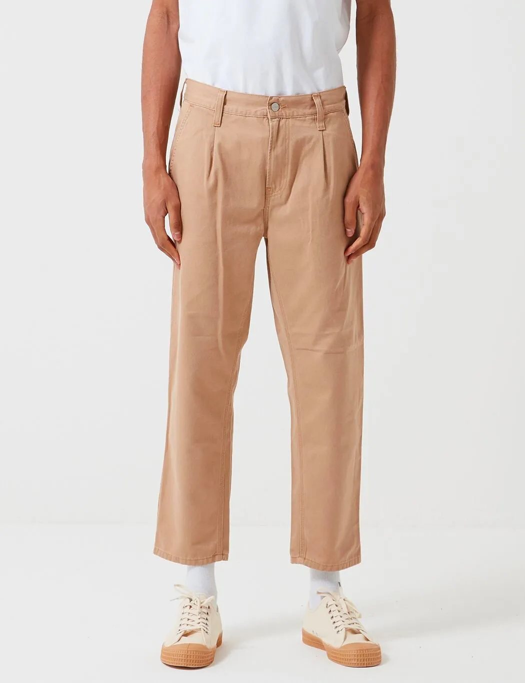 Carhartt-WIP Abbott Pant 'Millington Twill' (Tapered Fit) - Dusty Hamilton Brown