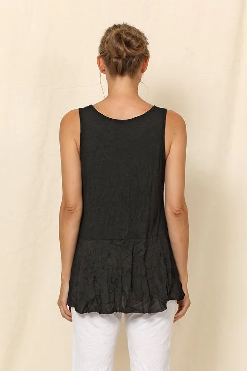 Chalet Layering Tank Black