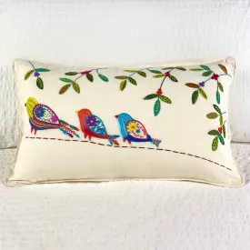 Charm of Birds Pillow Cover