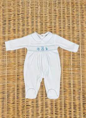 Chenille Sleepsuit Smock