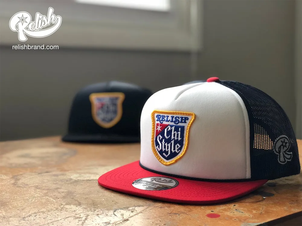 Chi Style - Snapback - Red, White & Brew