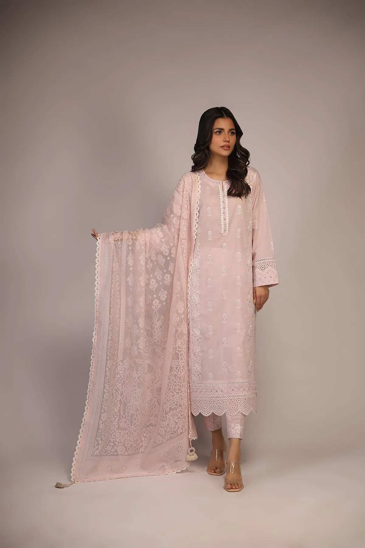 Chikankari 3 Piece