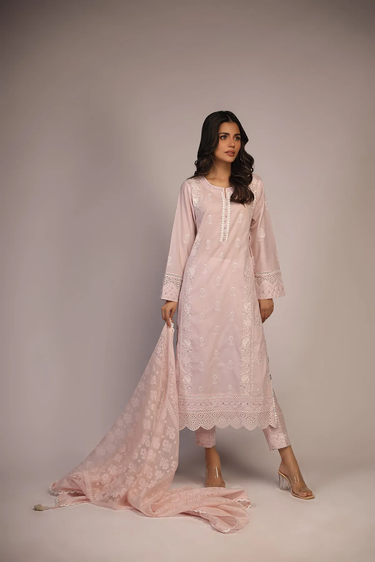 Chikankari 3 Piece