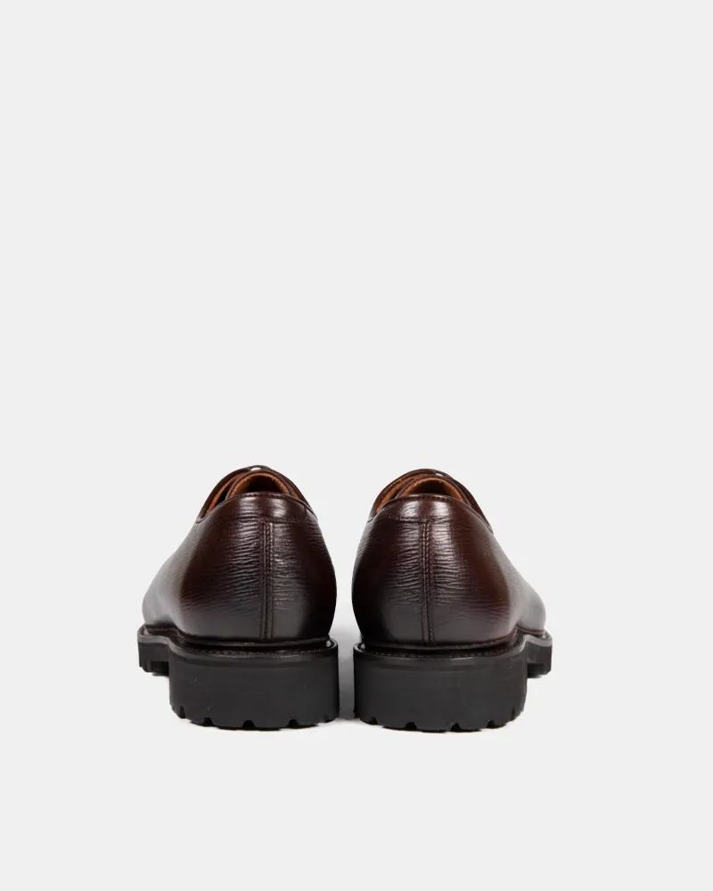 Dark Brown Alcazar Derby Shoe