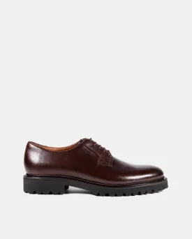 Dark Brown Alcazar Derby Shoe