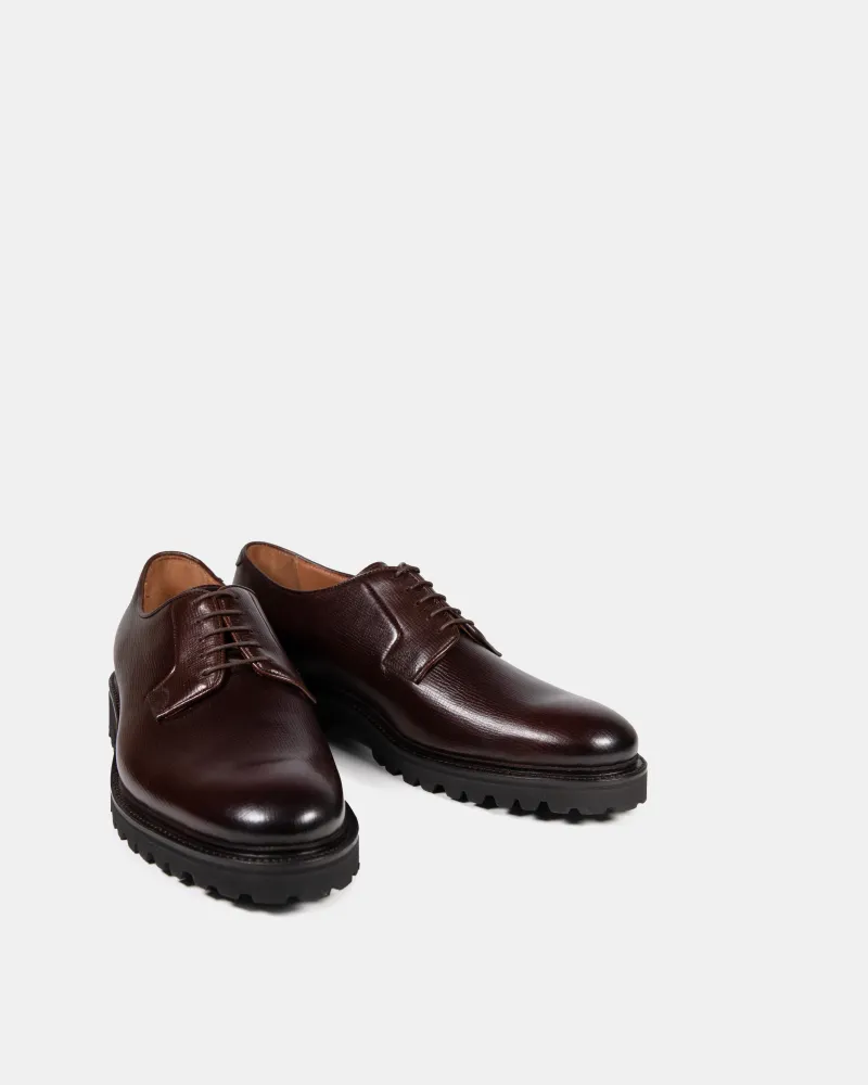 Dark Brown Alcazar Derby Shoe