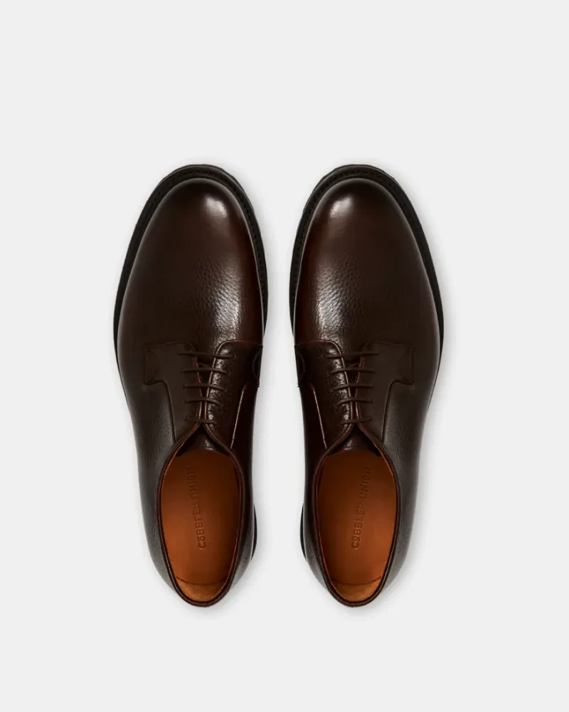 Dark Brown Derby Shoe