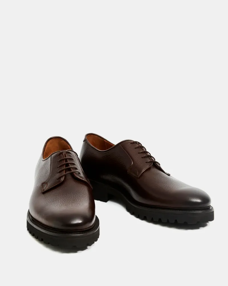 Dark Brown Derby Shoe