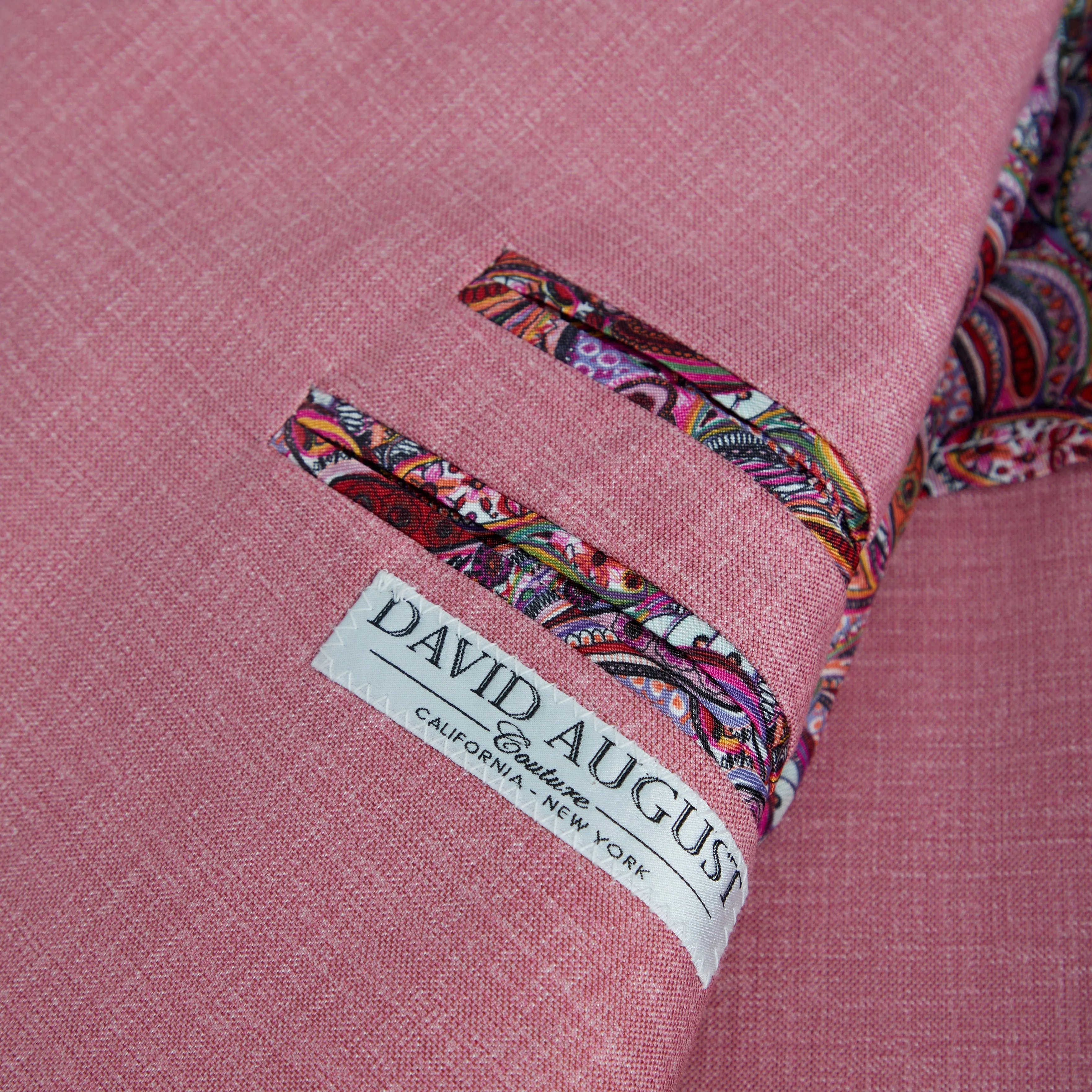 DAVID AUGUST SUIT IN PEONY