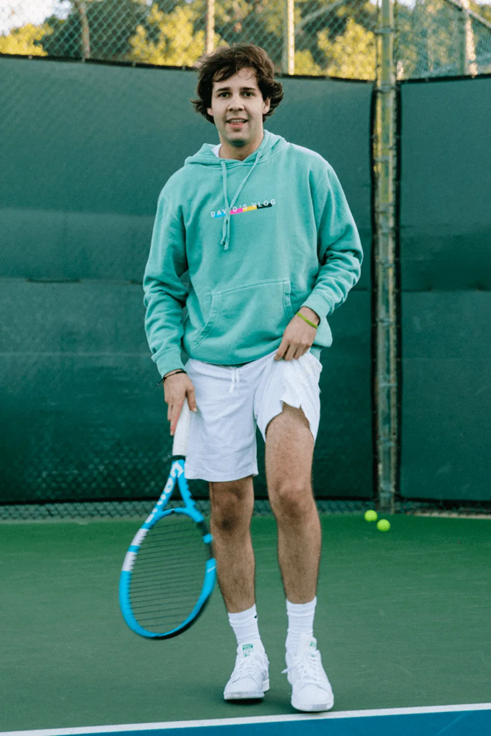 David Dobrik Mint Beverly Hoodie