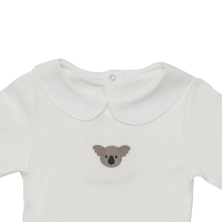 Davo Bodysuit | Koala | Off White