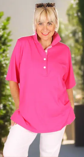 Derby Polo Fuchsia