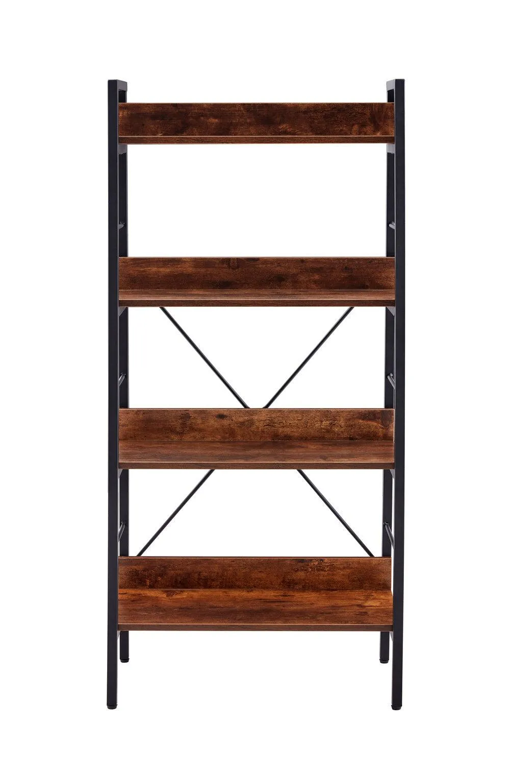 DN 3 & 4-Layer H Ladder Shelf Storage Unit, Metal Frame, Tigger, 2 pcs per 2 Cartons