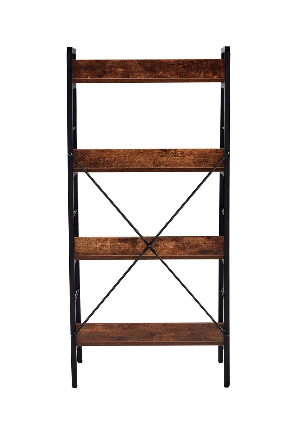 DN 3 & 4-Layer H Ladder Shelf Storage Unit, Metal Frame, Tigger, 2 pcs per 2 Cartons